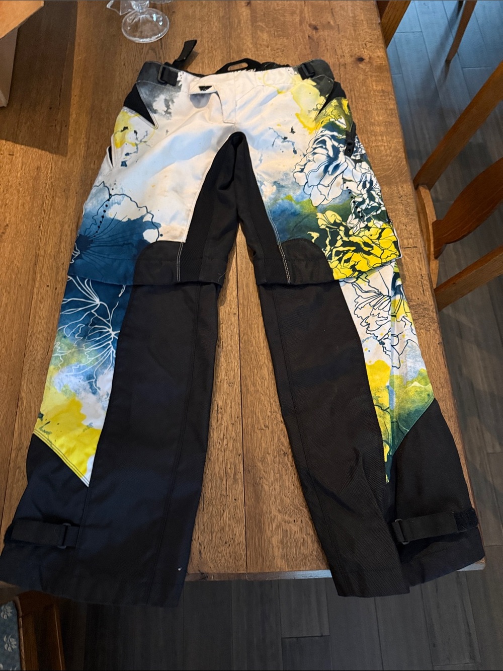 Women’s Fly Racing Black Multi-Color Graphic Motocross Pants